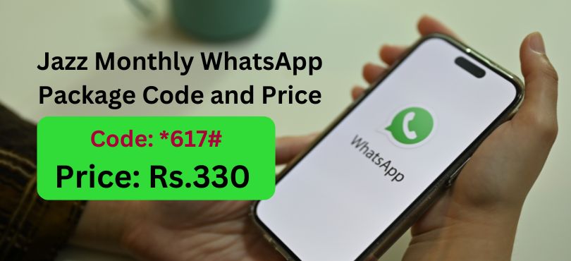 Jazz Monthly WhatsApp Package Code and Price