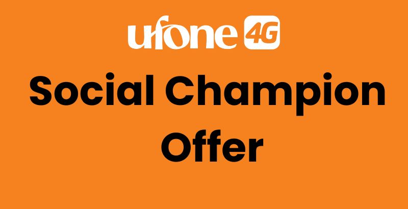 Ufone Social Champion Offer