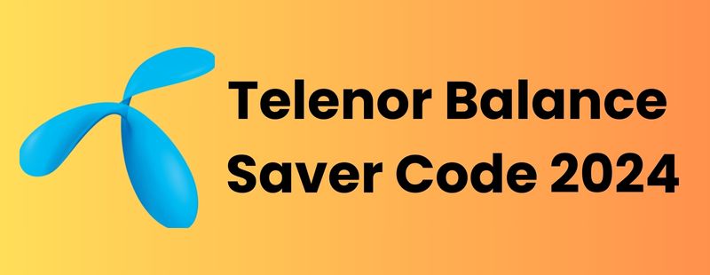 Telenor Balance Saver Code (2024)